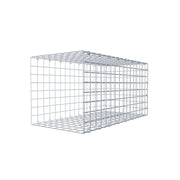 Anbaugabione Typ 2 80 cm x 40 cm x 40 cm (L x H x T), Maschenweite 5 cm x 5 cm, C-Ring