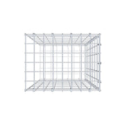 Anbaugabione Typ 2 80 cm x 40 cm x 30 cm, Maschenweite 5 cm x 10 cm, C-Ring
