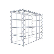 Anbaugabione Typ 3 50 cm x 40 cm x 20 cm (L x H x T), Maschenweite 10 cm x 10 cm, Spirale
