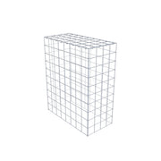 Anbaugabione Typ 3 100 cm x 80 cm x 40 cm (L x H x T), Maschenweite 10 cm x 10 cm, C-Ring