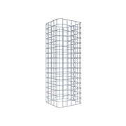 Gabionensäule eckig 27 cm x 27 cm, 80 cm Höhe, MW 5 cm x 5 cm