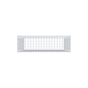Anbaugabione Typ 3 100 cm x 100 cm x 30 cm (L x H x T), Maschenweite 5 cm x 5 cm, C-Ring