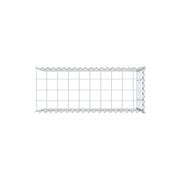 Anbaugabione Typ 4 100 cm x 50 cm x 40 cm (L x H x T), Maschenweite 10 cm x 10 cm, Spirale