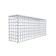 Anbaugabione Typ 3 100 cm x 40 cm x 20 cm (L x H x T), Maschenweite 5 cm x 5 cm, Spirale