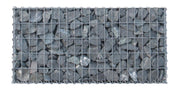 Gabione 100 cm x 80 cm x 40 cm (L x H x T), Maschenweite 5 cm x 10 cm, Spirale