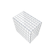 Anbaugabione Typ 4 50 cm x 50 cm x 30 cm (L x H x T), Maschenweite 5 cm x 10 cm, C-Ring