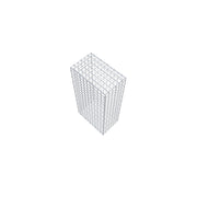 Kuvido Gabione 100 cm x 50 cm x 30 cm (L x H x T), Maschenweite 5 cm x 5 cm, C-Ring