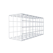 Anbaugabione Typ 2 80 cm x 40 cm x 30 cm (L x H x T), Maschenweite 10 cm x 10 cm, C-Ring