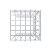 Anbaugabione Typ 4 100 cm x 30 cm x 30 cm (L x H x T), Maschenweite 5 cm x 10 cm, C-Ring