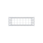 Anbaugabione Typ 3 100 cm x 90 cm x 30 cm (L x H x T), Maschenweite 10 cm x 10 cm, C-Ring