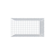 Anbaugabione Typ 4 100 cm x 90 cm x 50 cm (L x H x T), Maschenweite 5 cm x 5 cm, C-Ring