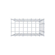 Anbaugabione Typ 4 50 cm x 40 cm x 20 cm (L x H x T), Maschenweite 5 cm x 10 cm, C-Ring