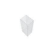 Anbaugabione Typ 2 100 cm x 40 cm x 30 cm, Maschenweite 5 cm x 10 cm, C-Ring