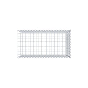Anbaugabione Typ 4 100 cm x 60 cm x 50 cm (L x H x T), Maschenweite 5 cm x 5 cm, Spirale