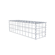 Anbaugabione Typ 3 100 cm x 30 cm x 30 cm (L x H x T), Maschenweite 10 cm x 10 cm, Spirale