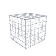 Gabione 50 cm x 50 cm x 50 cm (L x H x T), Maschenweite 10 cm x 10 cm, Spirale