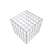 Anbaugabione Typ 2 30 cm x 30 cm x 30 cm, Maschenweite 5 cm x 10 cm, C-Ring