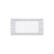 Anbaugabione Typ 3 100 cm x 80 cm x 40 cm (L x H x T), Maschenweite 5 cm x 10 cm, C-Ring
