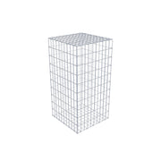 Gabione 100 cm x 50 cm x 50 cm (L x H x T), Maschenweite 5 cm x 10 cm, C-Ring