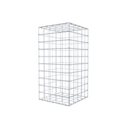 Gabione 100 cm x 50 cm x 50 cm (L x H x T), Maschenweite 10 cm x 10 cm, C-Ring