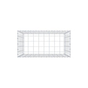 Anbaugabione Typ 3 100 cm x 100 cm x 50 cm (L x H x T), Maschenweite 10 cm x 10 cm, C-Ring