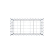 Anbaugabione Typ 3 100 cm x 80 cm x 50 cm (L x H x T), Maschenweite 10 cm x 10 cm, Spirale