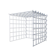 Anbaugabione Typ 4 30 cm x 30 cm x 30 cm (L x H x T), Maschenweite 5 cm x 5 cm, Spirale