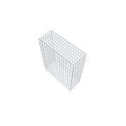 Anbaugabione Typ 3 100 cm x 80 cm x 30 cm (L x H x T), Maschenweite 5 cm x 10 cm, C-Ring