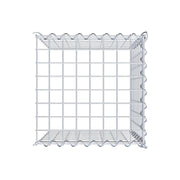 Anbaugabione Typ 4 40 cm x 40 cm x 40 cm (L x H x T), Maschenweite 5 cm x 5 cm, Spirale