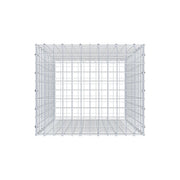 Gabione 100 cm x 60 cm x 50 cm (L x H x T), Maschenweite 5 cm x 5 cm, C-Ring