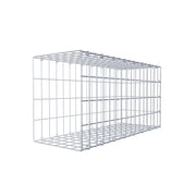 Anbaugabione Typ 2 80 cm x 40 cm x 30 cm, Maschenweite 5 cm x 10 cm, C-Ring