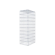 Anbaugabione Typ 3 100 cm x 40 cm x 30 cm (L x H x T), Maschenweite 5 cm x 10 cm, C-Ring