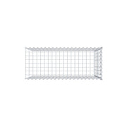 Anbaugabione Typ 4 100 cm x 70 cm x 40 cm (L x H x T), Maschenweite 5 cm x 10 cm, Spirale