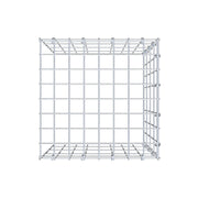 Anbaugabione Typ 4 40 cm x 40 cm x 40 cm (L x H x T), Maschenweite 5 cm x 10 cm, C-Ring
