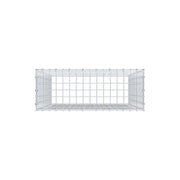 Anbaugabione Typ 3 100 cm x 80 cm x 30 cm (L x H x T), Maschenweite 5 cm x 5 cm, C-Ring