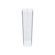 Gabionensäule eckig 37 cm x 37 cm, 160 cm Höhe, MW 5 cm x 5 cm