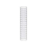 Gabionensäule rund 32 cm Durchmesser, 160 cm Höhe, Maschenweite 5 cm x 10 cm