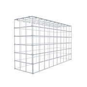 Anbaugabione Typ 3 100 cm x 60 cm x 30 cm (L x H x T), Maschenweite 10 cm x 10 cm, C-Ring