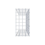 Anbaugabione Typ 4 100 cm x 20 cm x 40 cm (L x H x T), Maschenweite 5 cm x 10 cm, C-Ring
