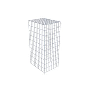 Anbaugabione Typ 4 100 cm x 50 cm x 40 cm (L x H x T), Maschenweite 5 cm x 10 cm, C-Ring