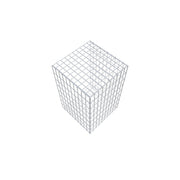 Anbaugabione Typ 2 80 cm x 50 cm x 50 cm, Maschenweite 5 cm x 10 cm, C-Ring