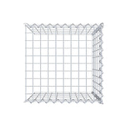 Anbaugabione Typ 4 50 cm x 50 cm x 50 cm (L x H x T), Maschenweite 5 cm x 10 cm, Spirale