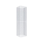 Gabionensäule eckig 42 cm x 42 cm, 160 cm Höhe, MW 5 cm x 5 cm
