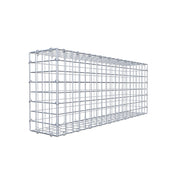 Gabione 100 cm x 40 cm x 20 cm (L x H x T), Maschenweite 5 cm x 5 cm, C-Ring