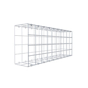Anbaugabione Typ 2 100 cm x 40 cm x 20 cm (L x H x T), Maschenweite 10 cm x 10 cm, C-Ring