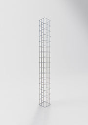 Gabionensäule eckig 17 cm x 17 cm, 160 cm Höhe, MW 5 cm x 10 cm