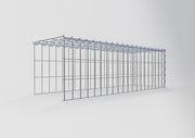 Anbaugabione Typ 4 100 cm x 30 cm x 30 cm (L x H x T), Maschenweite 5 cm x 10 cm, Spirale