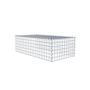 Anbaugabione Typ 4 100 cm x 30 cm x 50 cm (L x H x T), Maschenweite 5 cm x 5 cm, Spirale
