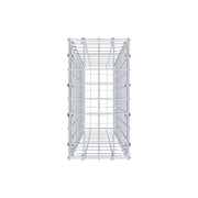 Gabione 100 cm x 20 cm x 40 cm (L x H x T), Maschenweite 5 cm x 10 cm, C-Ring