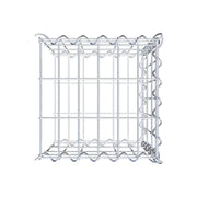 Anbaugabione Typ 2 30 cm x 30 cm x 30 cm (L x H x T), Maschenweite 5 cm x 10 cm, Spirale